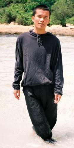 Cotton Hooded Swim Shirt