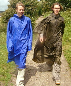 poncho hiking cape